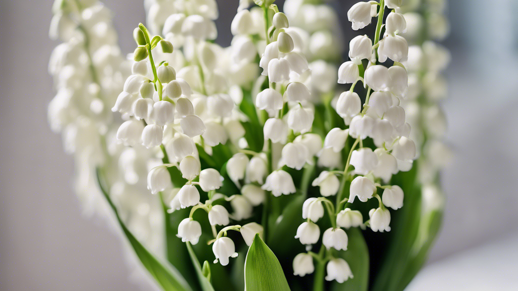 Illustration détaillée sur Carte de Muguet Gratuite : Offrez un Bouquet de Bonheur